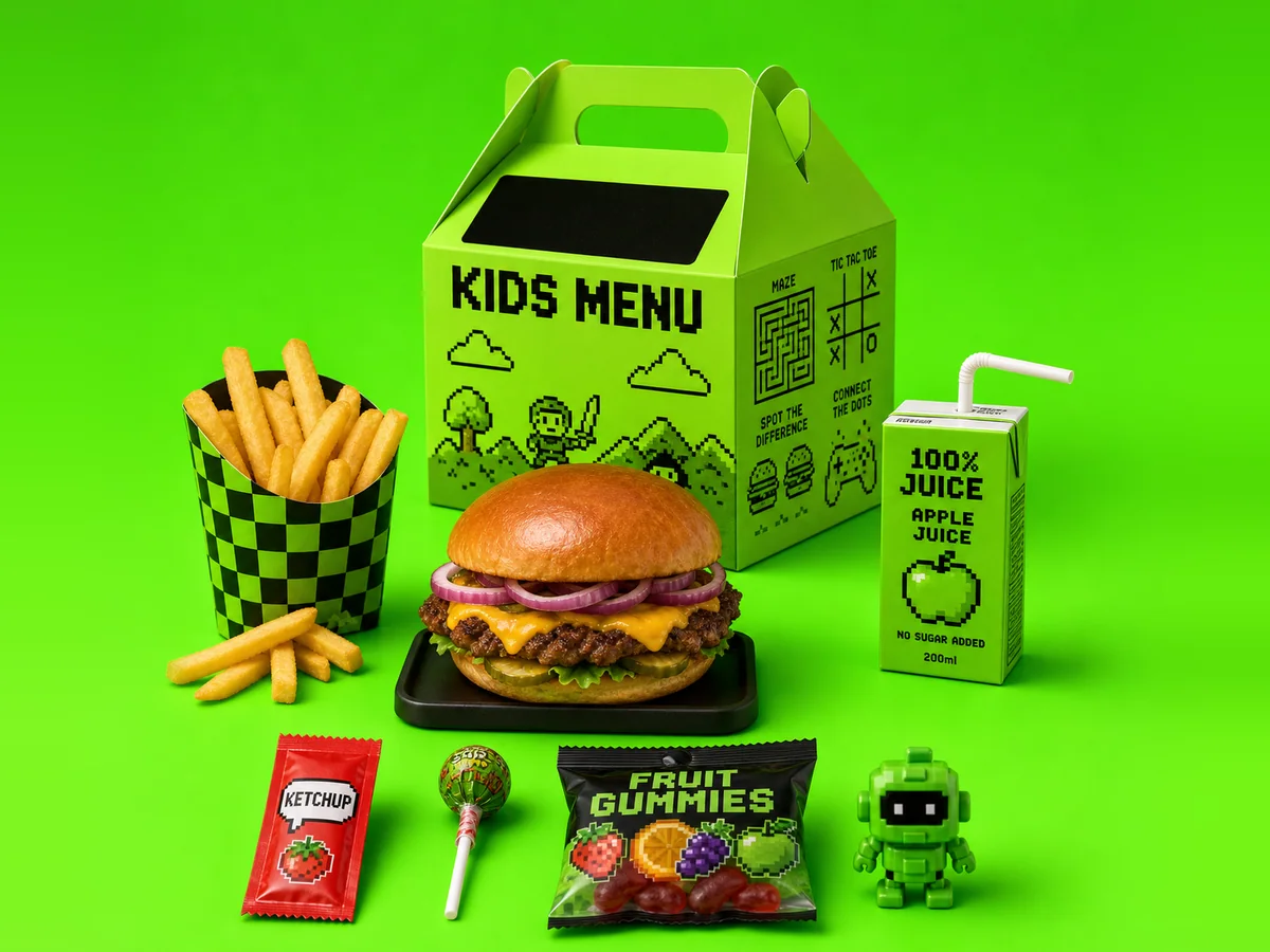 KIDS MENU Kids box