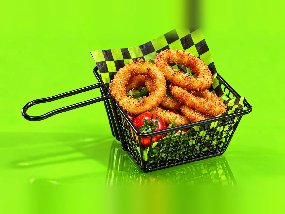 EXTRA LIVES Onion Rings (7 pieces)