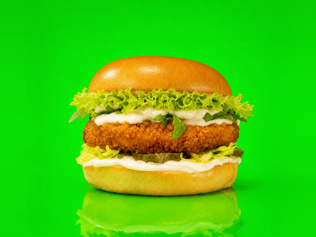 NEW META No Chicken Burger