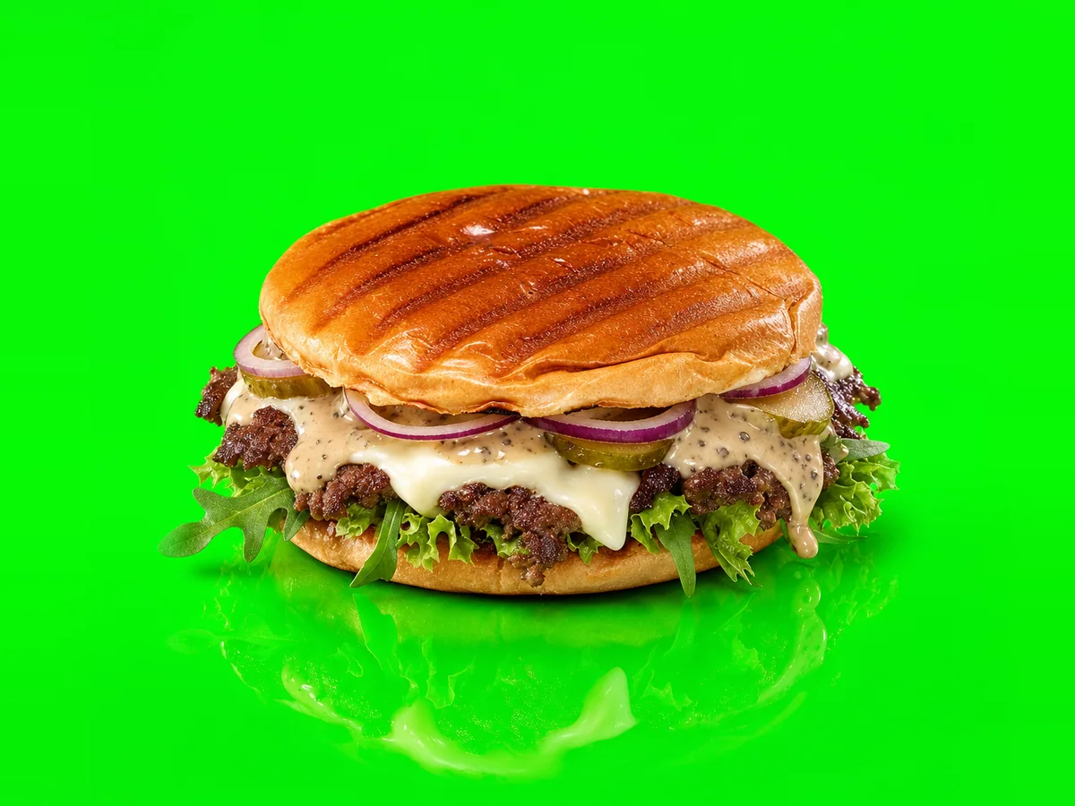 RARE DROP Truffle Flat Burger