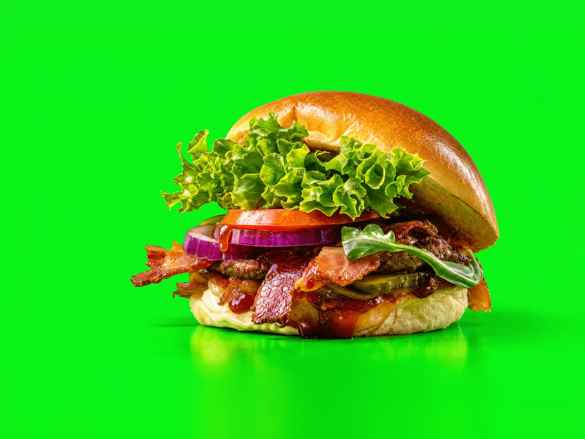 SMOKE BOMB Barbecue Burger